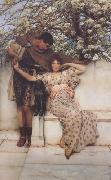 Alma-Tadema, Sir Lawrence Promise of Spring (mk24) oil painting on canvas